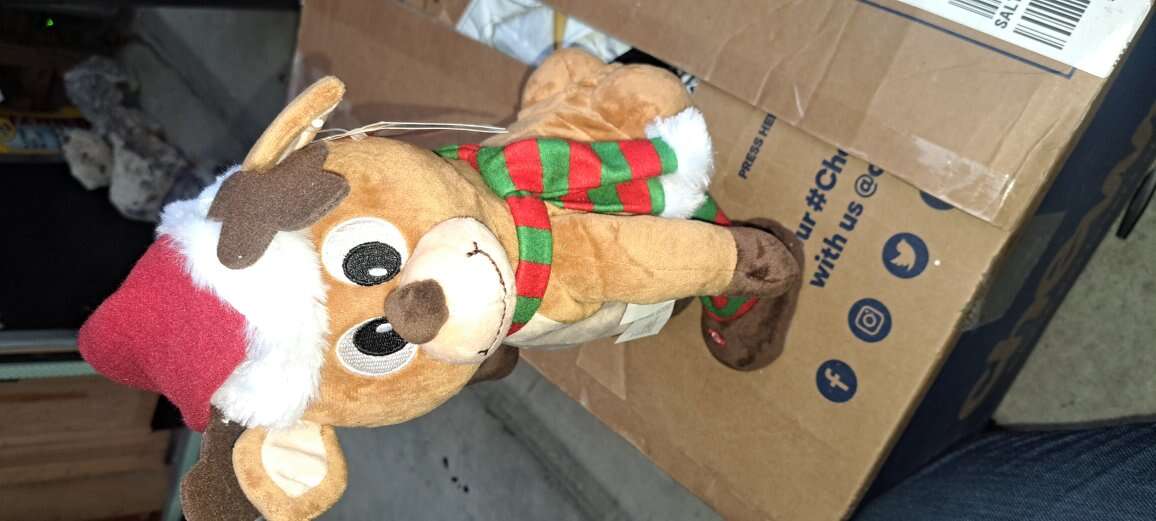15'' Twerking Reindeer Decor/Toy