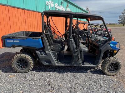 2022 Can-Am Defender Max XT HD10 Six Person UTV Steet Legal Dump Bed