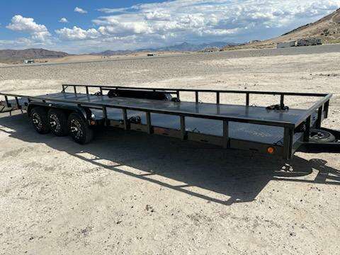 Heavy Duty ATV Trailer Two Place 28 Feet Triple Axle