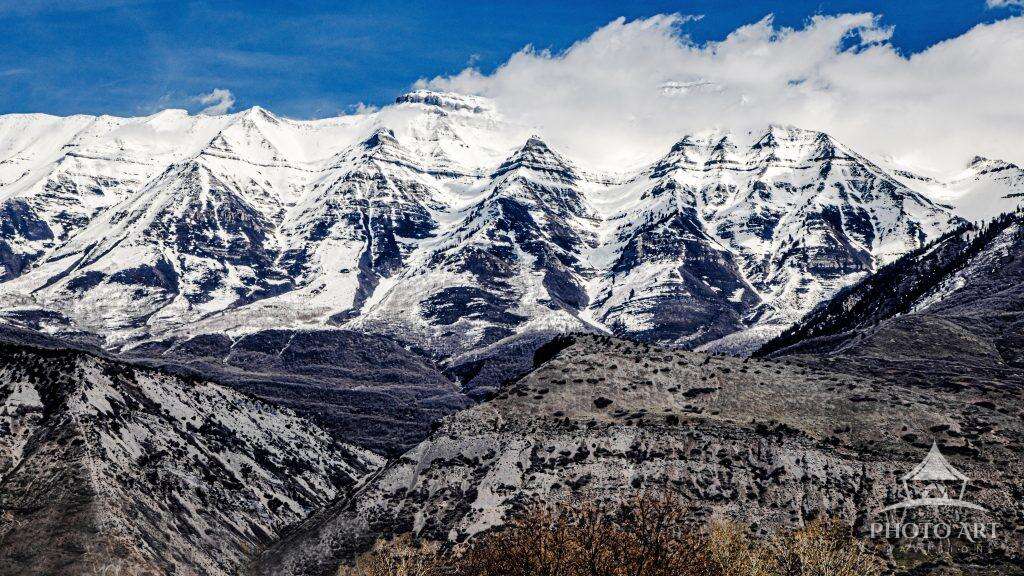 MOUNT TIMPANOGOS PHOTO ART PRINT