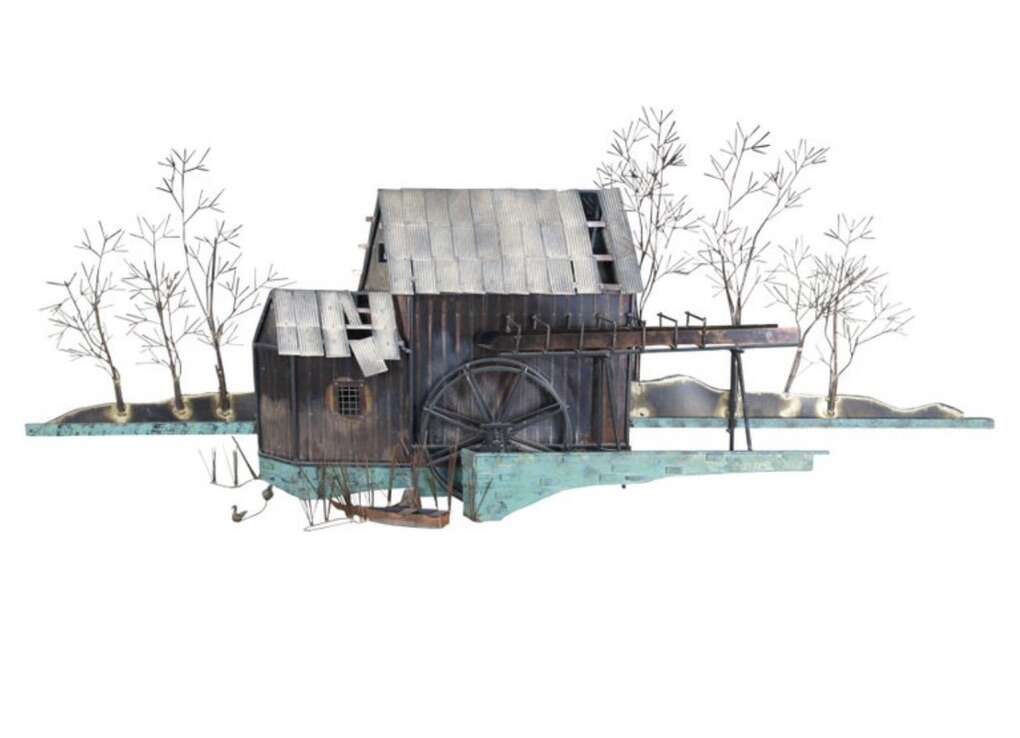 C. Jere Metal Farmhouse Sculpture *Price Reduced*