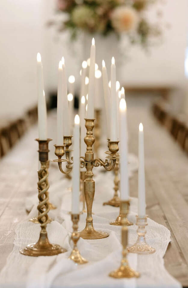 Candlesticks Brass, Silver, Crystal, Black, Candelabras, Taper Candles, Pillar Candles