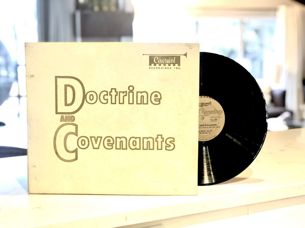 17 records -Vintage Mid Century Doctrine and Covenants Vinyl LP records. Complete set. LDS, Mormom, Later Day Saints