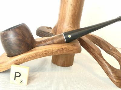 Antique tobacco smoking estate pipes. Ceramic and wooden. Vintage Pipe