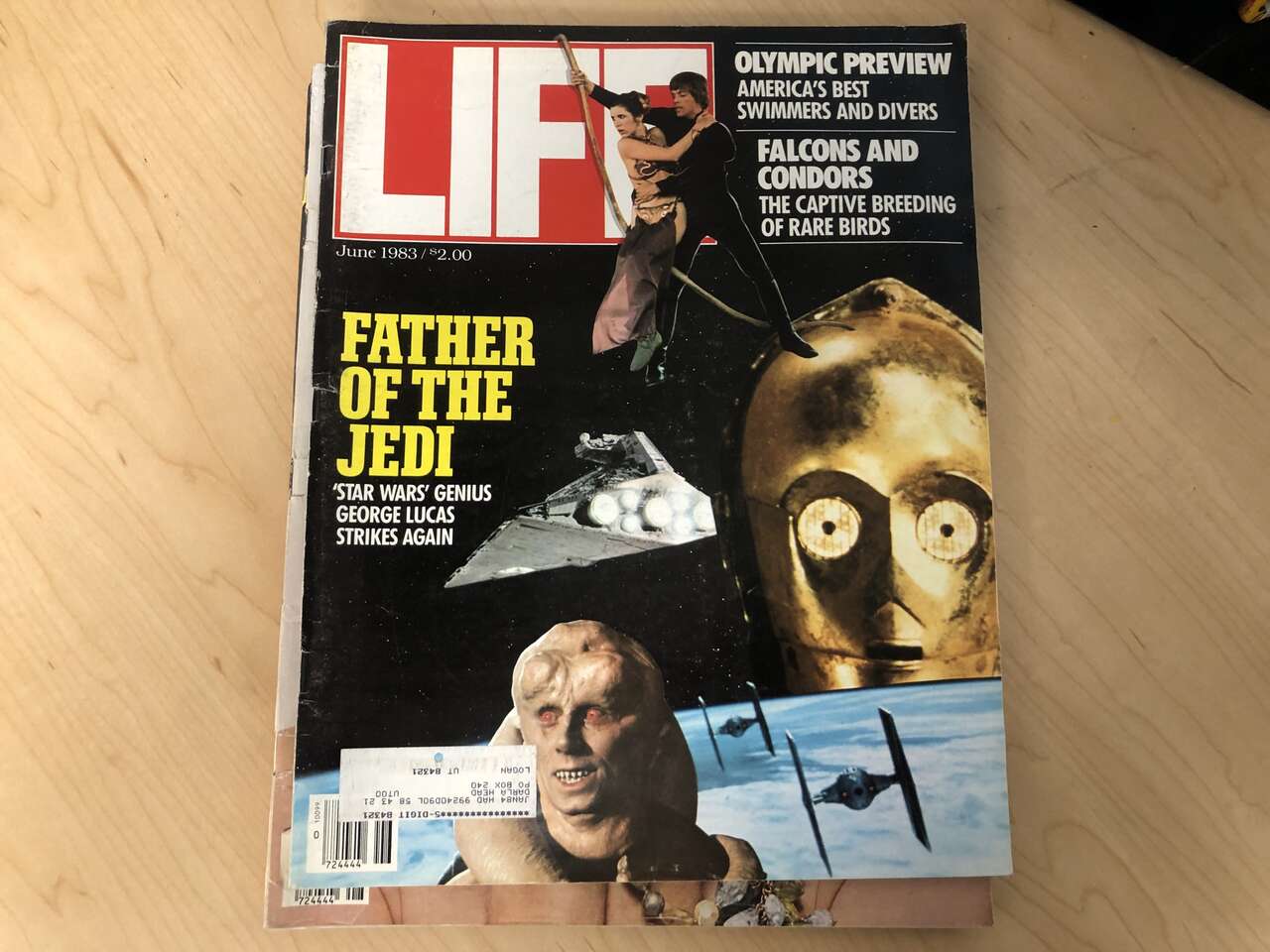 Vintage 1980's LIFE Magazines.  Awesome decoration and gift.   Lay some out on your coffee table for fun