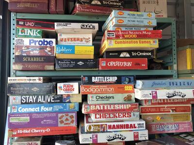 Awesome Vintage & antique board games. Classic & unique. Large selection. Lots fun and memories. Great decorations