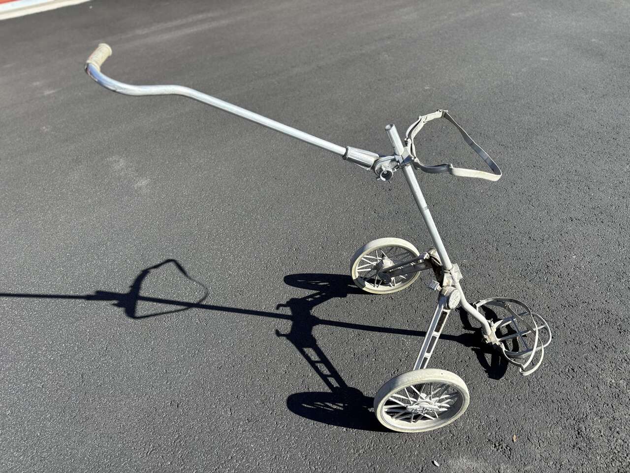 Vintage Bag Boy Play Day Push Adjustable Folding Golf Cart Caddy 2 Wheels antique retro