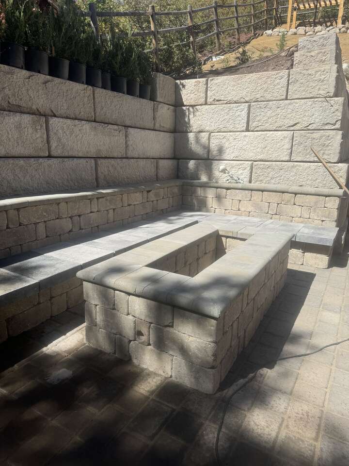 Pavers and Fire Pits