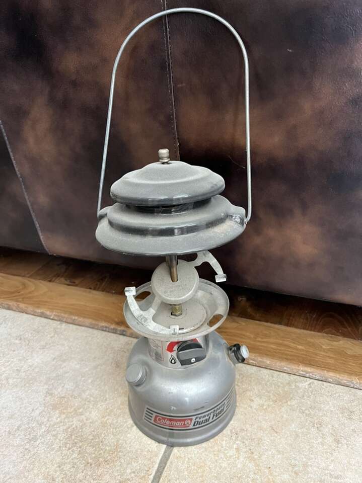 Coleman Lantern Dual Fuel Needs Glass