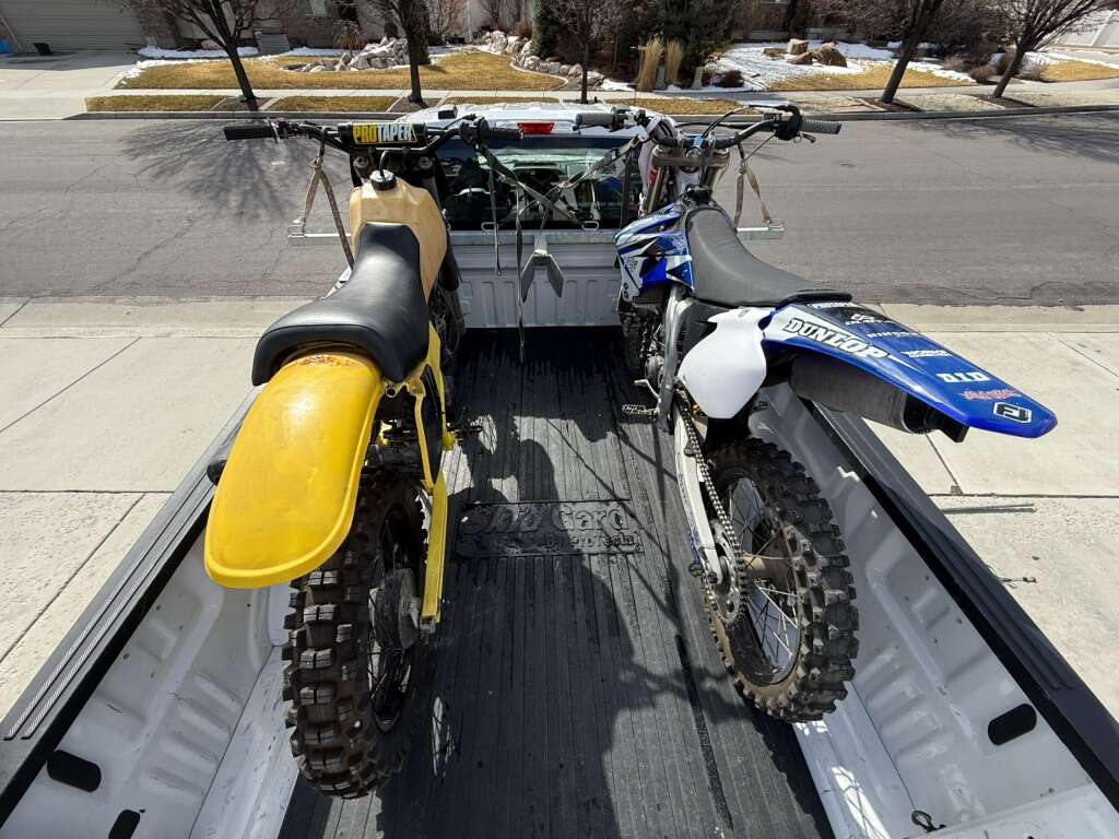 HEAVY Custom Made 3 Place Motorcycle Rack