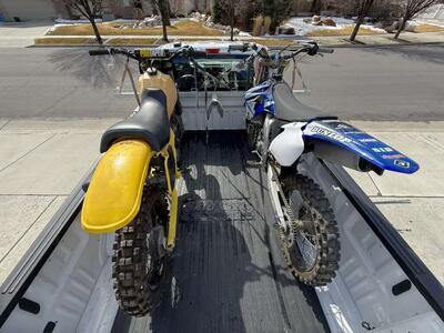 HEAVY Custom Made 3 Place Motorcycle Rack