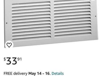 NEW Hart & Cooley 672 20x20 W 043357