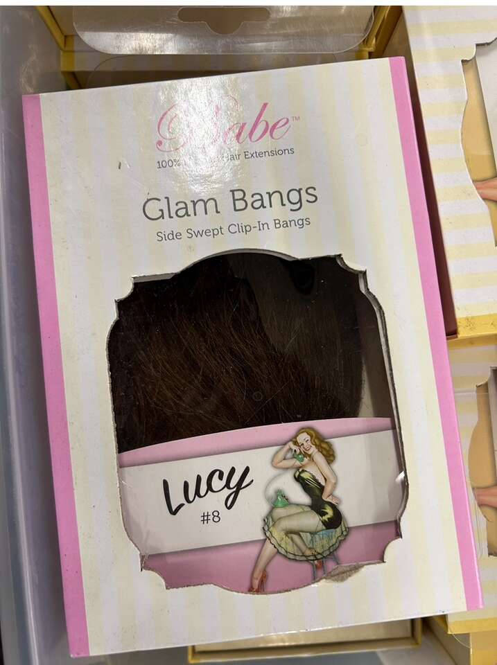 Babe 100% Human Hair Clip-In  Lucy#8