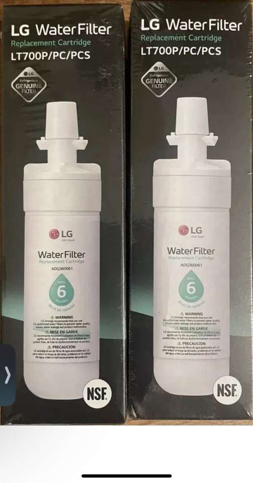 LG LT700P OEM Refrigerator Water Filte