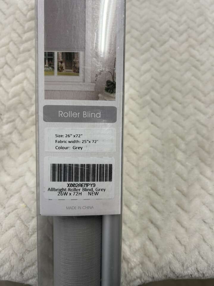 Blackout Roller Shades – New with Minor