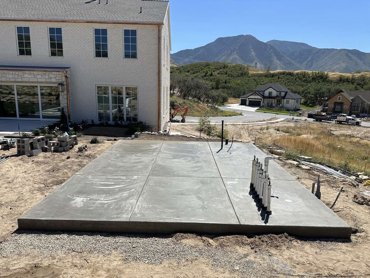 Hot tub Pads, Patios, and General Concrete