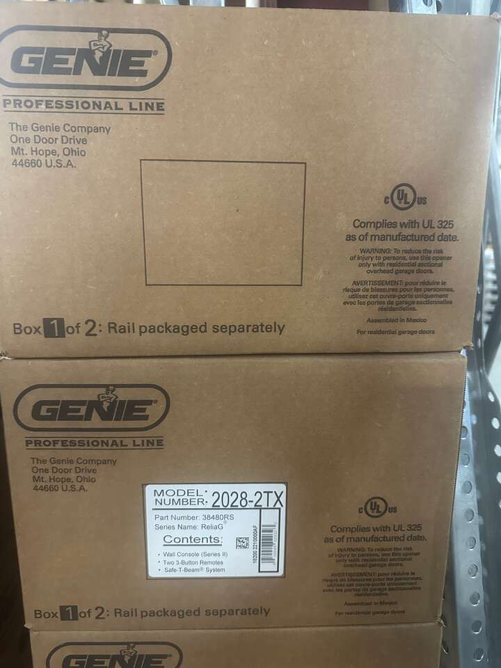 Genie Garage Door openers