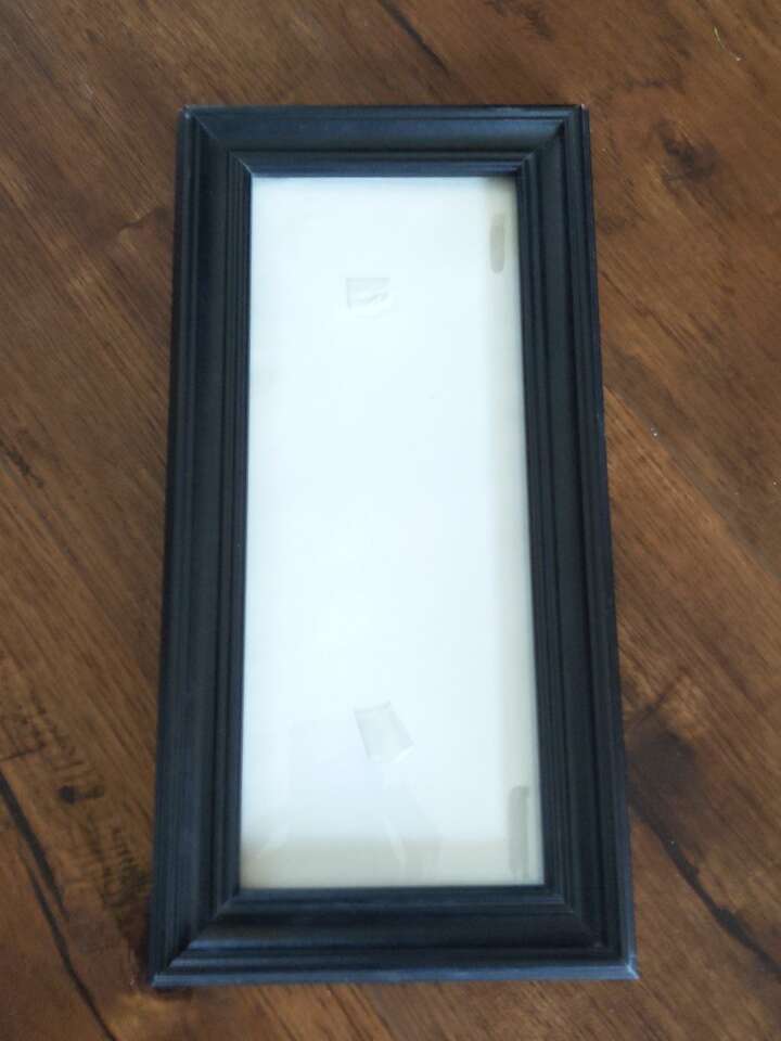 Cute Black Picture Frame 14" x 7"