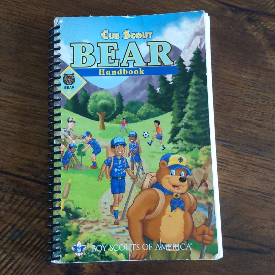 Old Cub Scout Bear Handbook