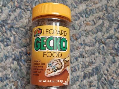 Leopard Gecko Food