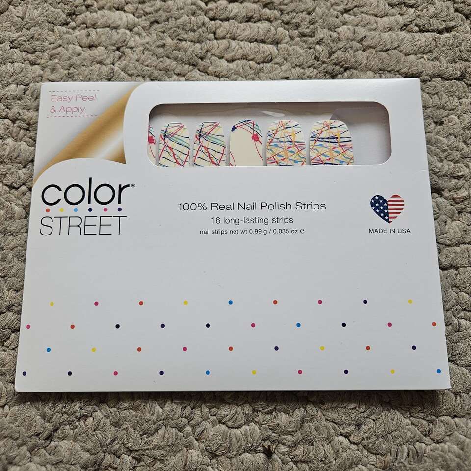 Color Street nail strips- splatter