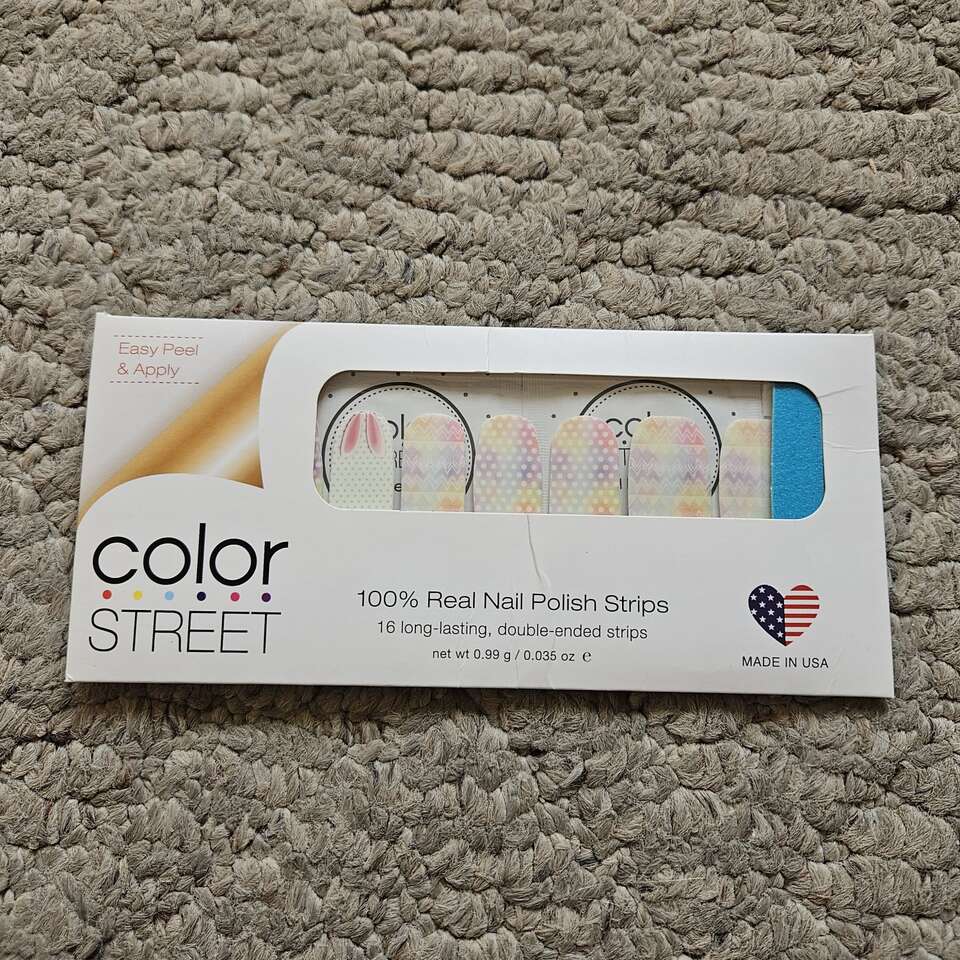 Color Street nail strips- easter