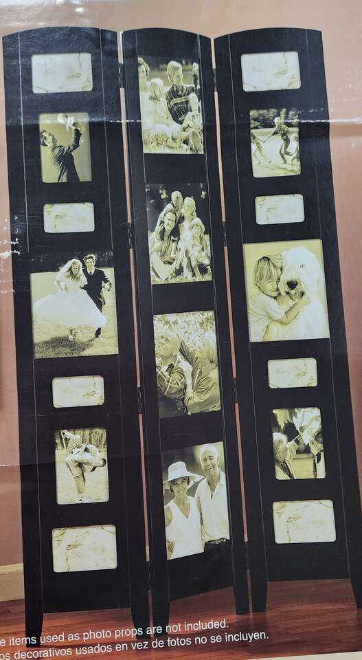 Collage Photo Screen - Free Standing - REDUCED PRICE