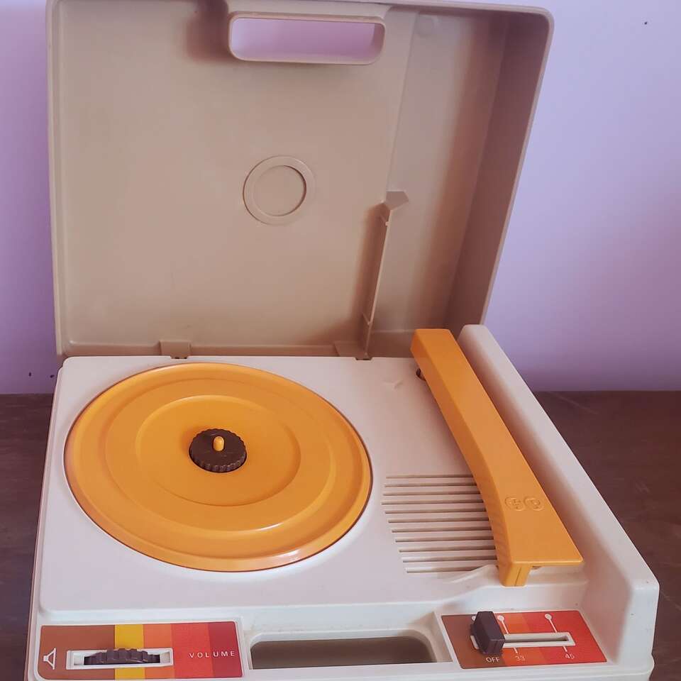 Vintage 1978 Fisher Price Record Player Model #825