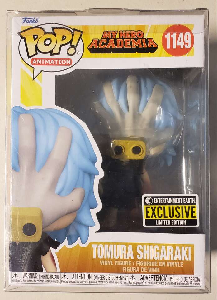 Tomura Shigaraki Funko Pop, Signed by John Swasey
