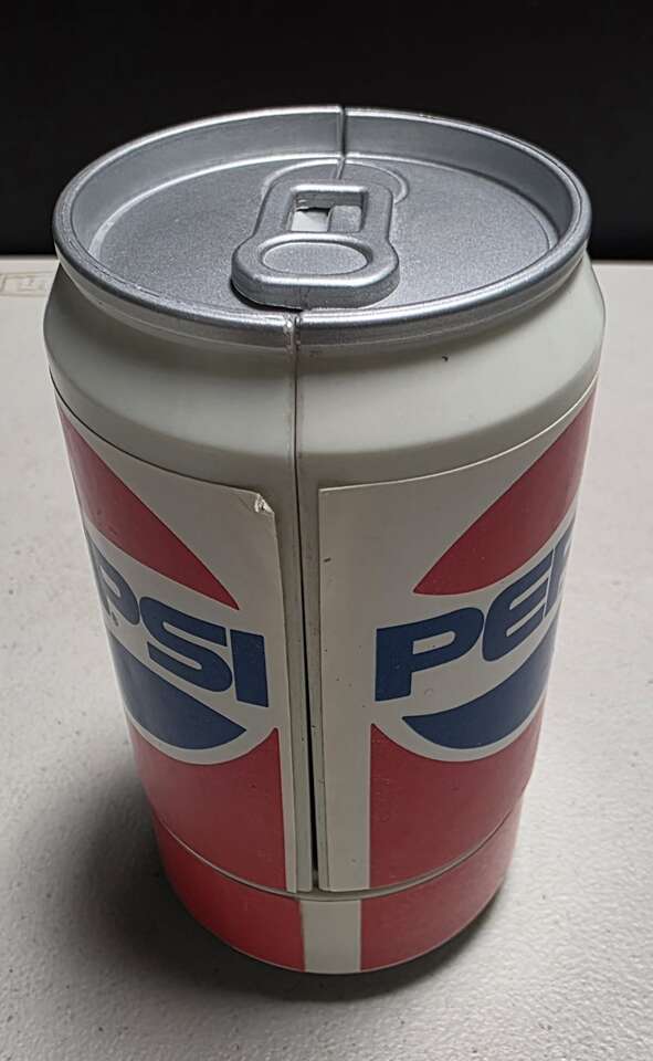 Vintage 1989 Mattel Computer Warriors Pepsi Can