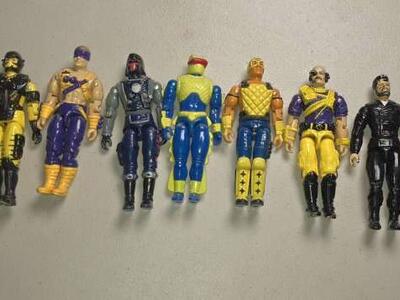 Vintage 1993 Hasbro GI JOE Figurines (11)