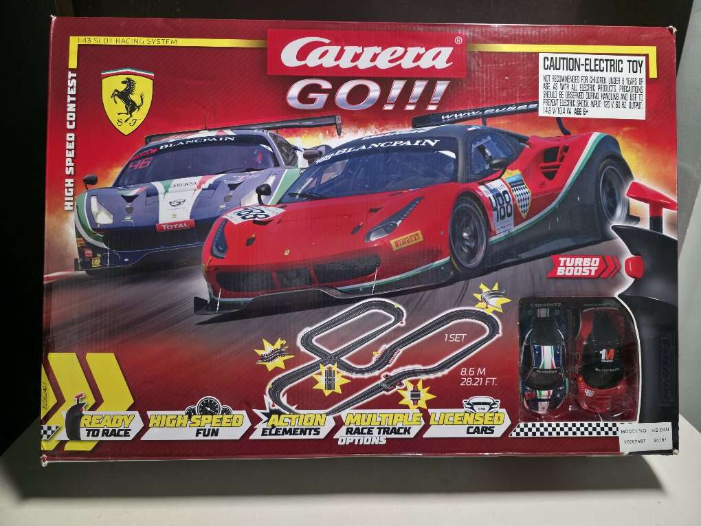 Carrera GO!!! Ferrari Power Racing Electric 1/43