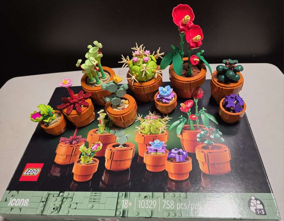 LEGO Icons Tiny Plants (10329) botanical