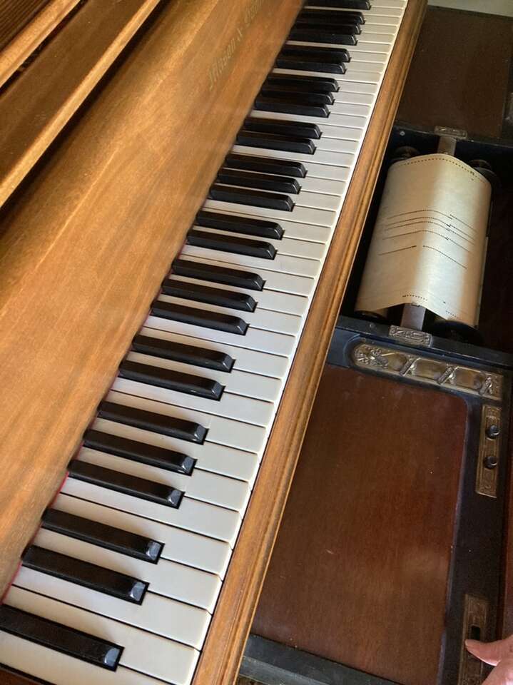 1900's Mason Hamlin Player Baby Grand Piano