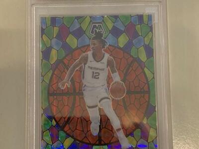2020-21 Panini Mosaic Stained Glass Ja Morant