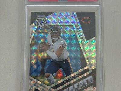 2023 Mosaic Justin Fields Swagger PSA 10