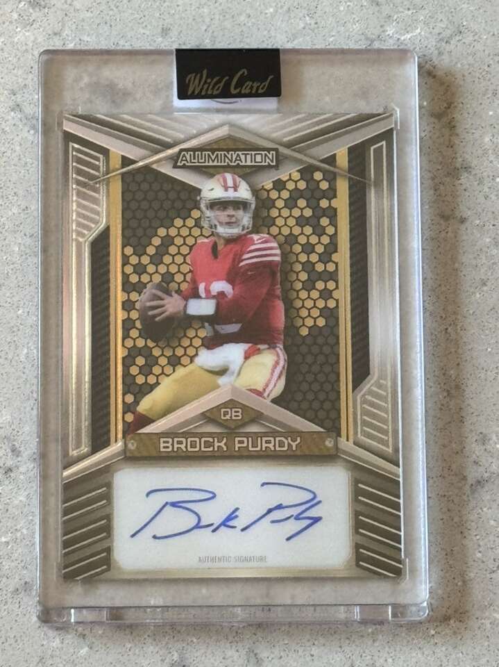 2022 Wild Card Alumination Brock Purdy Auto /100