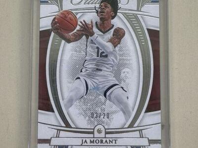 2021-22 Panini Flawless Diamond Ja Morant #5 /20