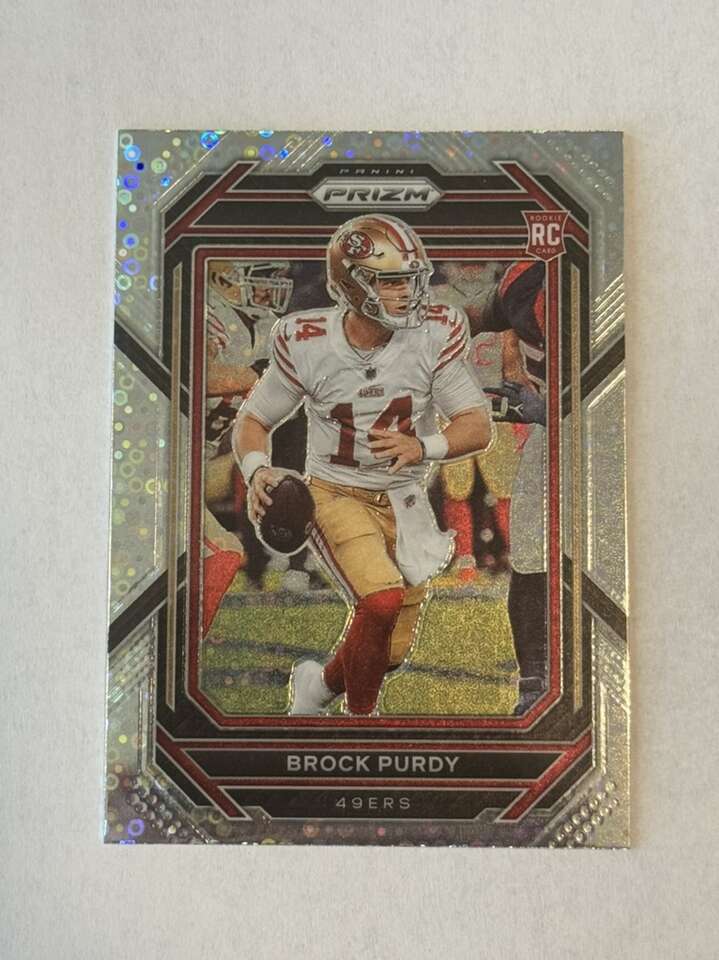 2022 Prizm Brock Purdy No Huddle Disco Rookie #353