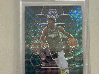 2022 Mosaic Anthony Edwards Genesis #26 PSA 9