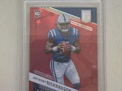 Donruss Elite Anthony Richardson Aspirations Stars