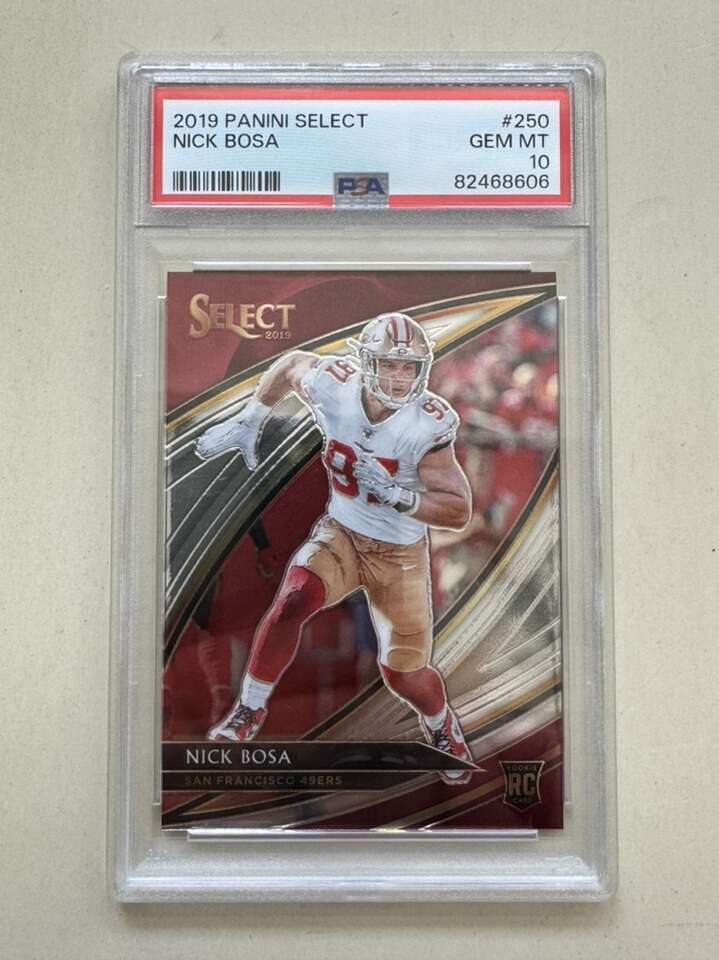 2019 Nick Bosa Select Field Level #250 PSA 10
