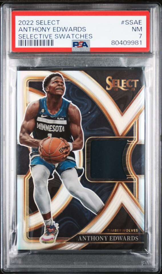 2022 Select Anthony Edwards Selective Swatches