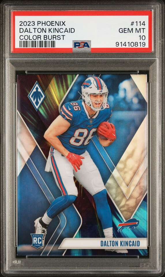 2023 Phoenix Dalton Kincaid Color Burst PSA 10
