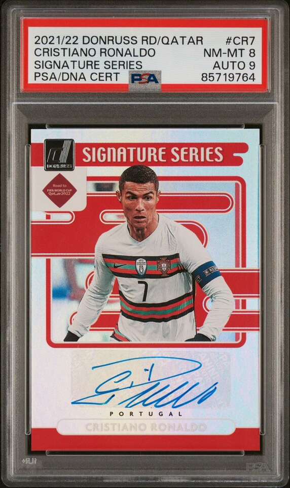 2021 Donruss Cristiano Ronaldo Donruss Signature