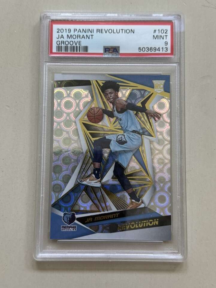 2019 Panini Revolution Ja Morant Groove #102 PSA 9