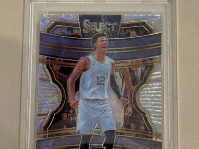 2019 Select Ja Morant Scope Prizm #72 PSA 10