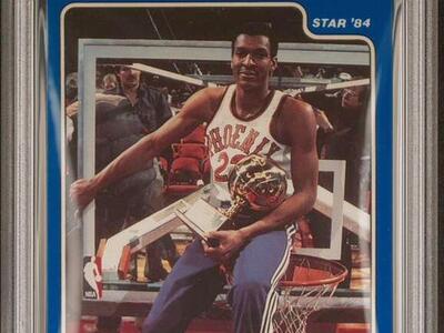 1984 Star Award Banquet Larry Nance Slam Dunk PSA9