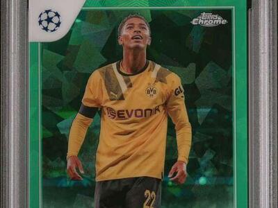 2022 Topps Sapphire UCC Jude Bellingham Green PSA9