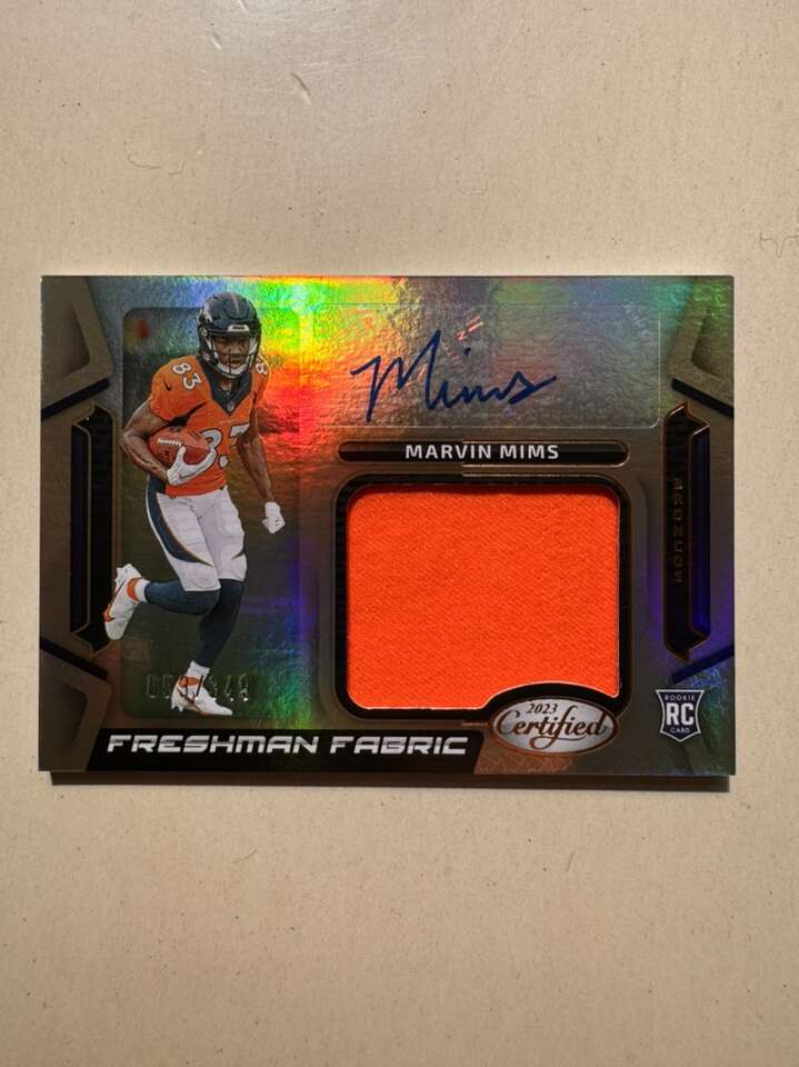 2023 Marvin Mims Certified Freshman Fabric Auto